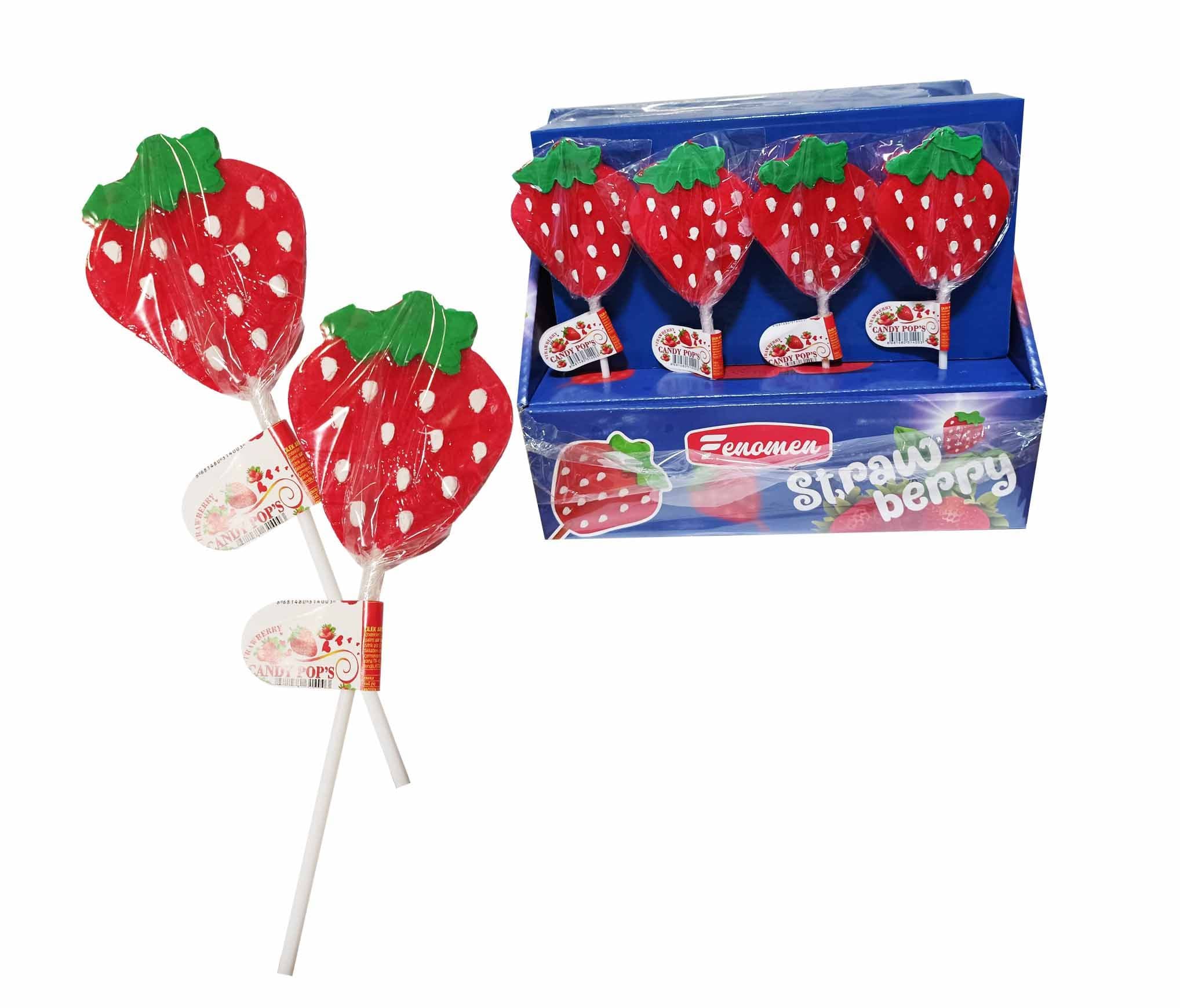 Candy pop strawberry 38 g